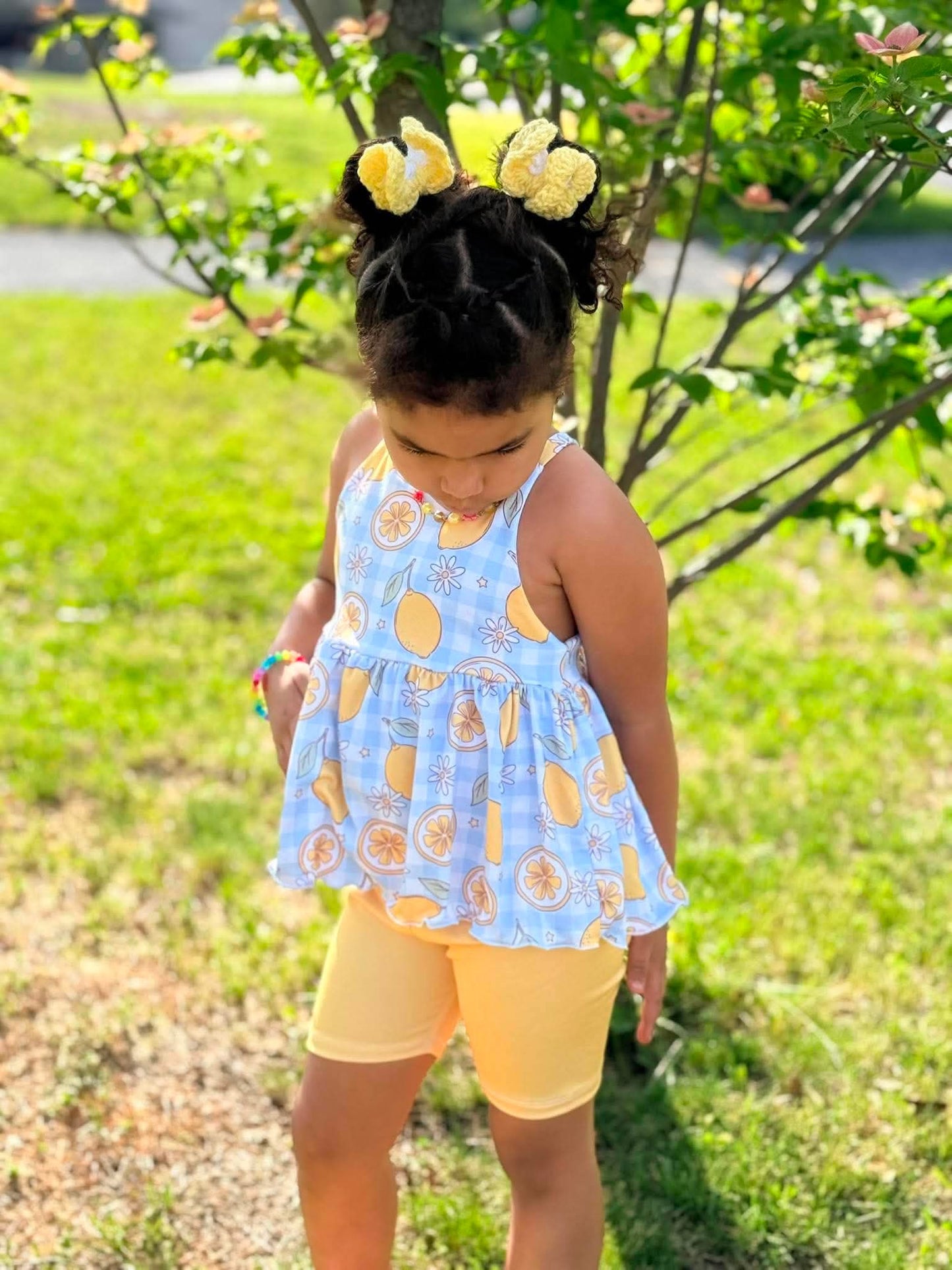 Clover peplum