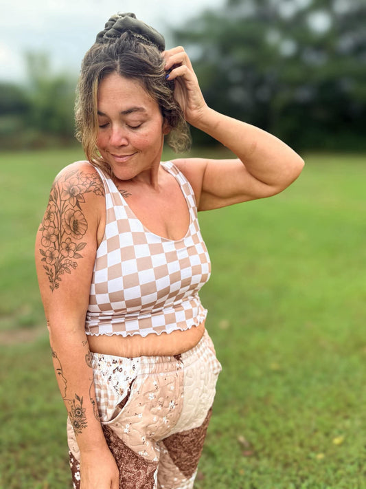 Adult Lulu crop top