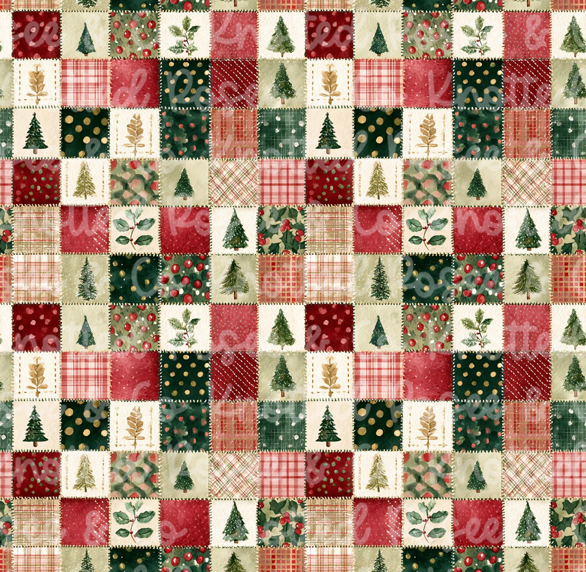 Heirloom holiday patchwork