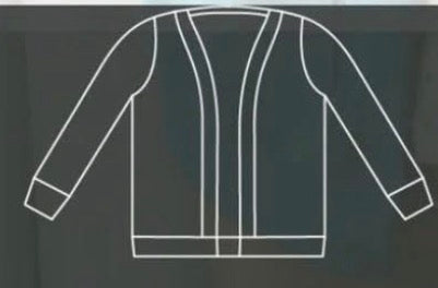 Adult cardigan