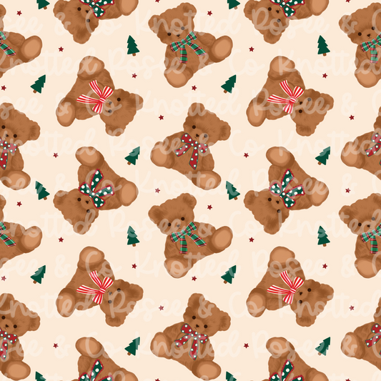 Christmas teddies