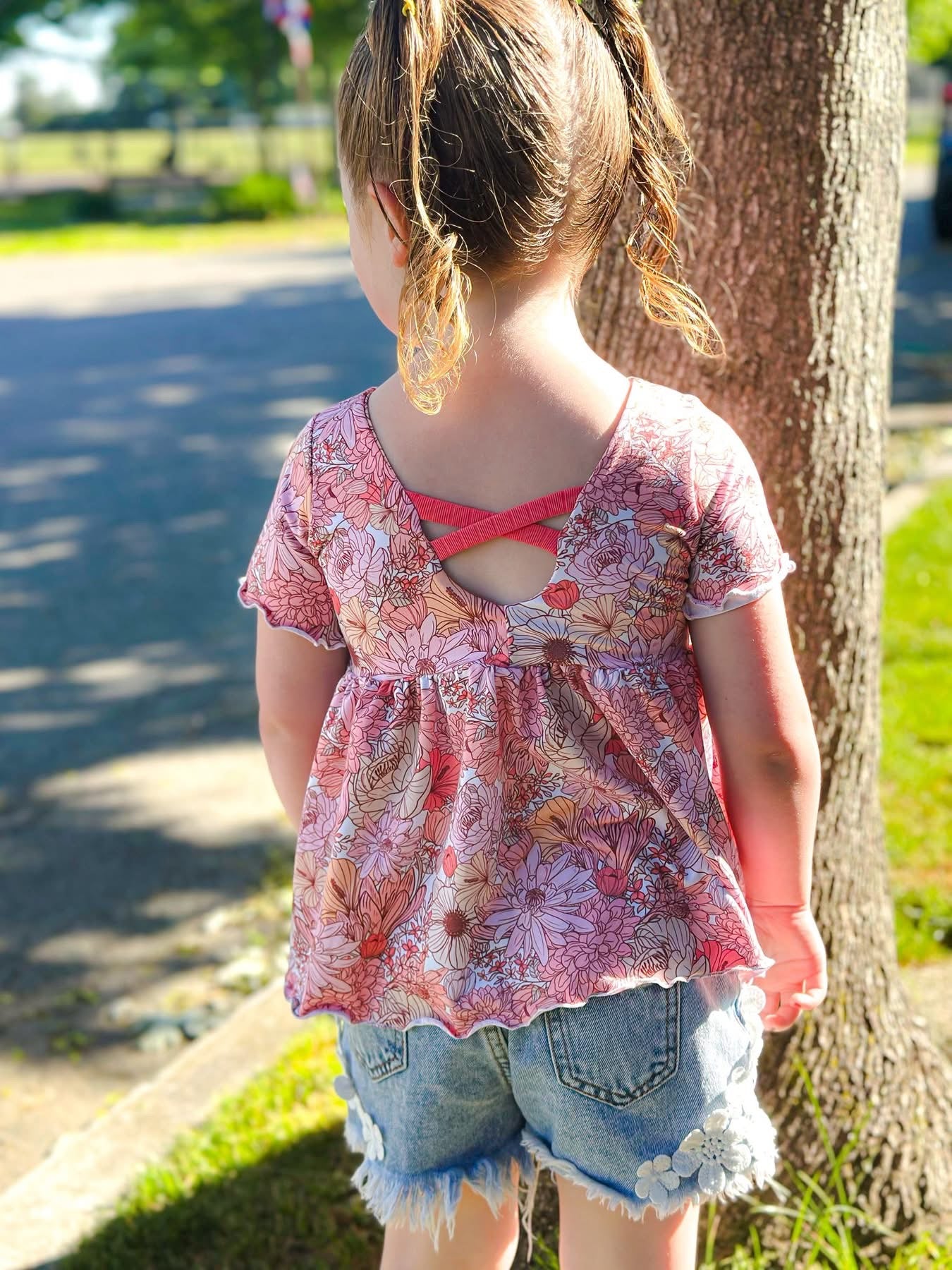 Louisa peplum