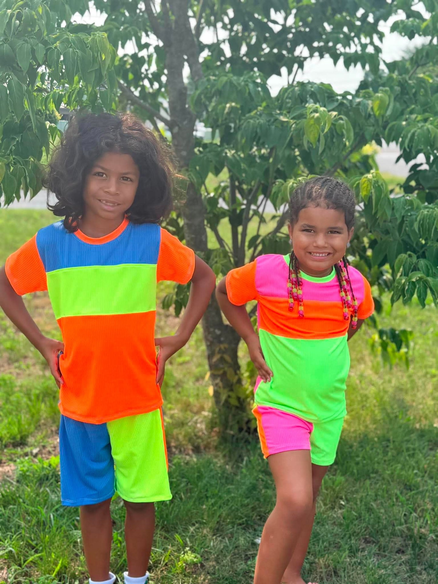 Color block set