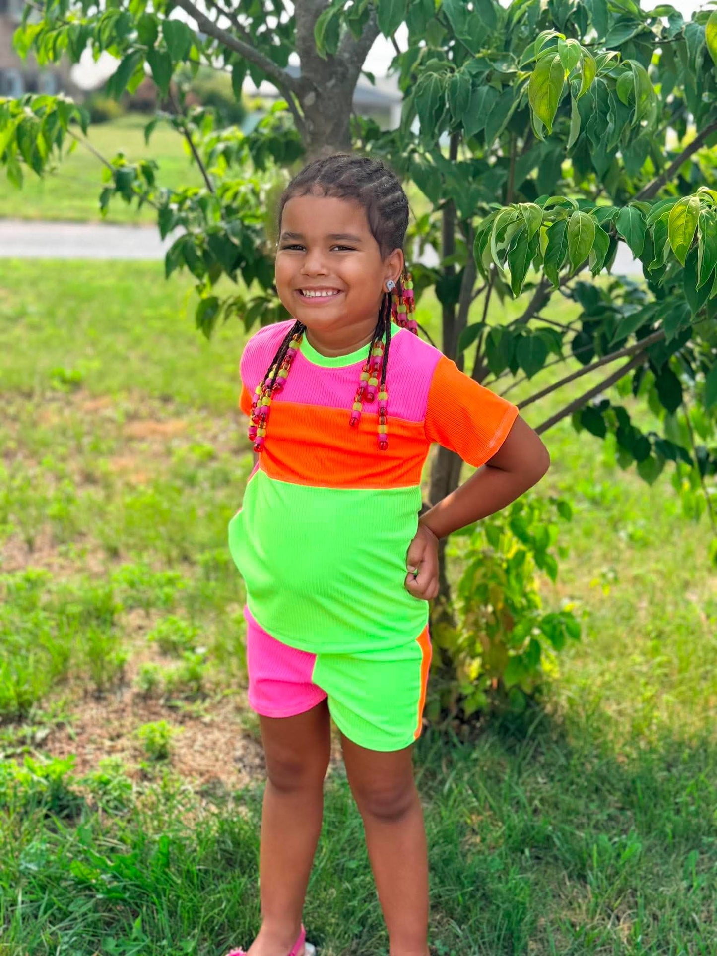 Color block set