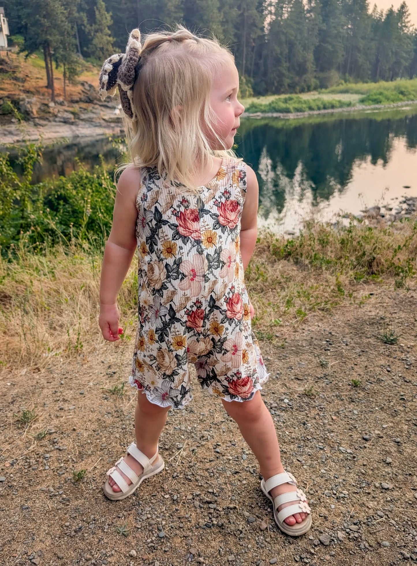 Sunny romper (note if you don’t want a scoop back)